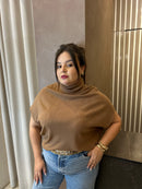 Blusa Mondal Gola Capuccino