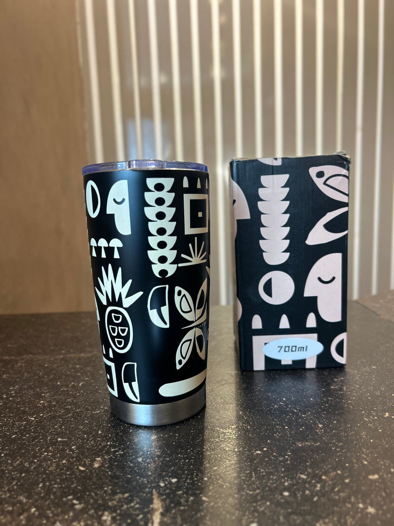 Copo Menor Estampa Preta